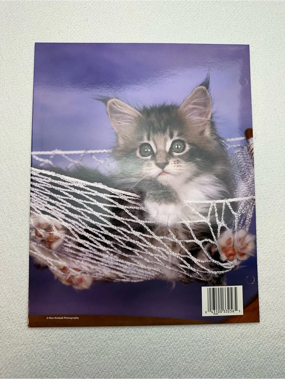 Mead 2003 Purrs & Grrrs cat Themed folder